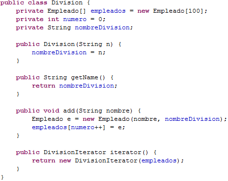 Iterador de Java con ejemplos