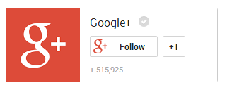 Placa panorámica de Google+.